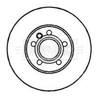 BORG & BECK Piduriketas BBD4071